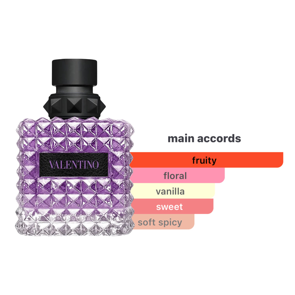 Valentino Donna Born In Roma Purple Melancholia | Eau de Parfum Spray | Size: 3.4 FL OZ / 100ml