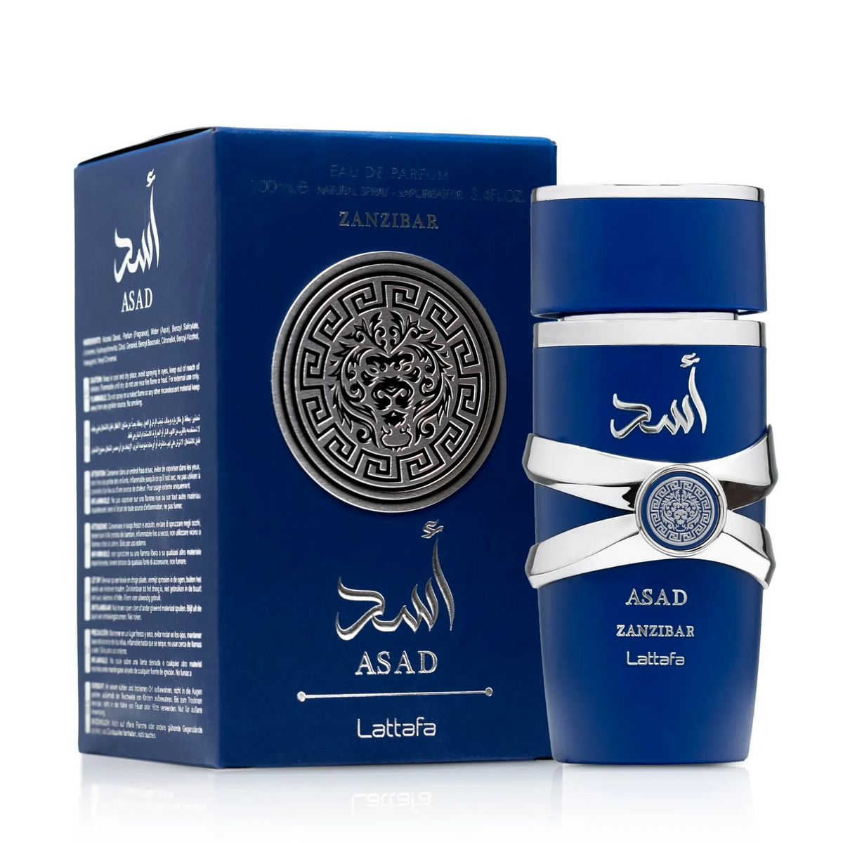 Lattafa Asad Zanzibar | Eau de Parfum Spray | Size: 3.4 FL OZ / 100ml