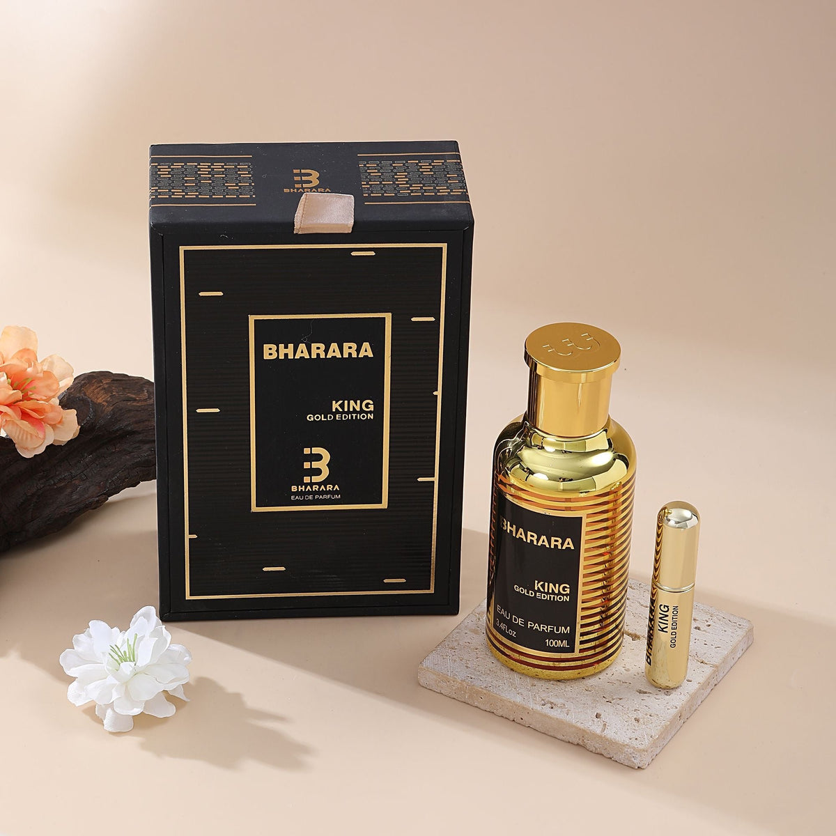 Bharara King Gold Edition | Eau de Parfum Spray | Size: 3.4 FL OZ / 100ml