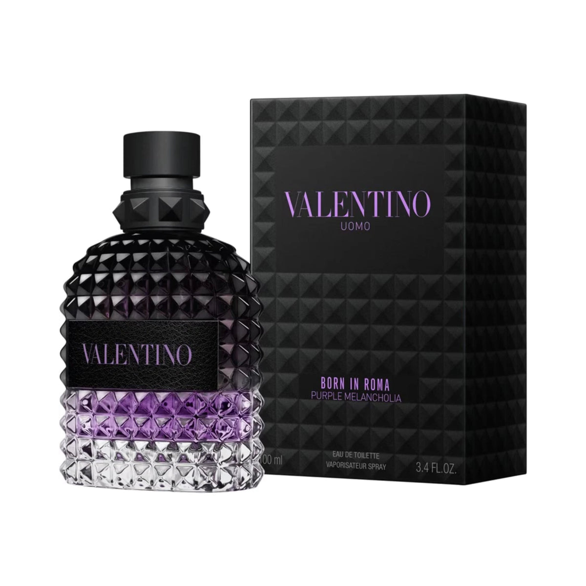 Valentino Uomo Born In Roma Purple Melancholia | Eau de Toilette Spray | Size: 3.4 FL OZ / 100ml