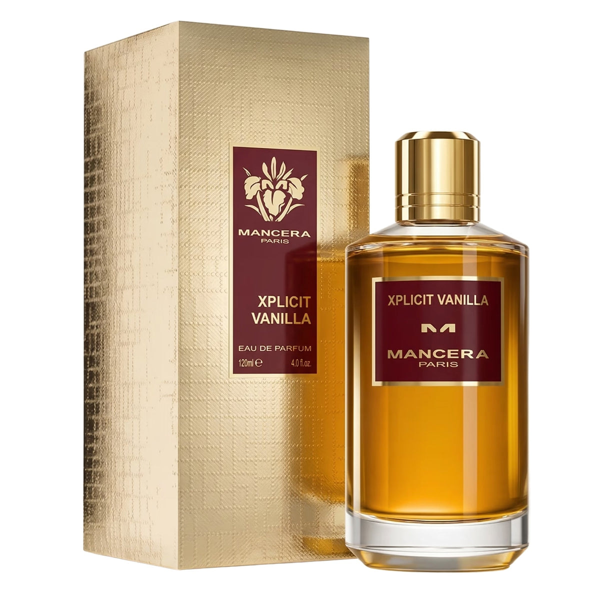 Mancera Xplicit Vanilla | Eau de Parfum Spray | Size: 4.0 FL OZ / 120ml