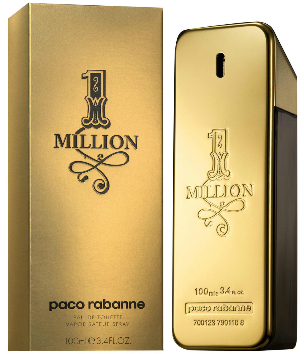 Paco Rabanne 1 Million | Eau de Toilette Spray | Size: 3.4 FL OZ / 100ml
