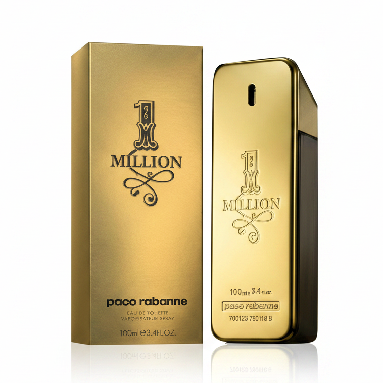 Paco Rabanne 1 Million | Eau de Toilette Spray | Size: 3.4 FL OZ / 100ml