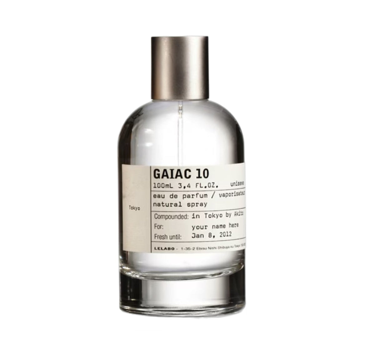 Le Labo Gaiac 10 | Eau de Parfum Spray | Size: 3.4 FL OZ / 100ml