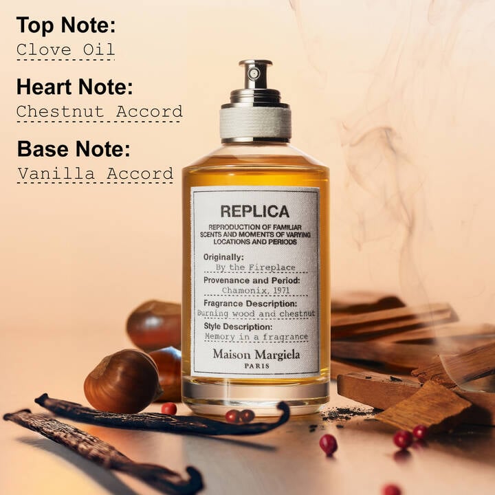 Maison Margiela Replica By the Fireplace | Eau de Toilette Spray | Size: 3.4 FL OZ / 100ml