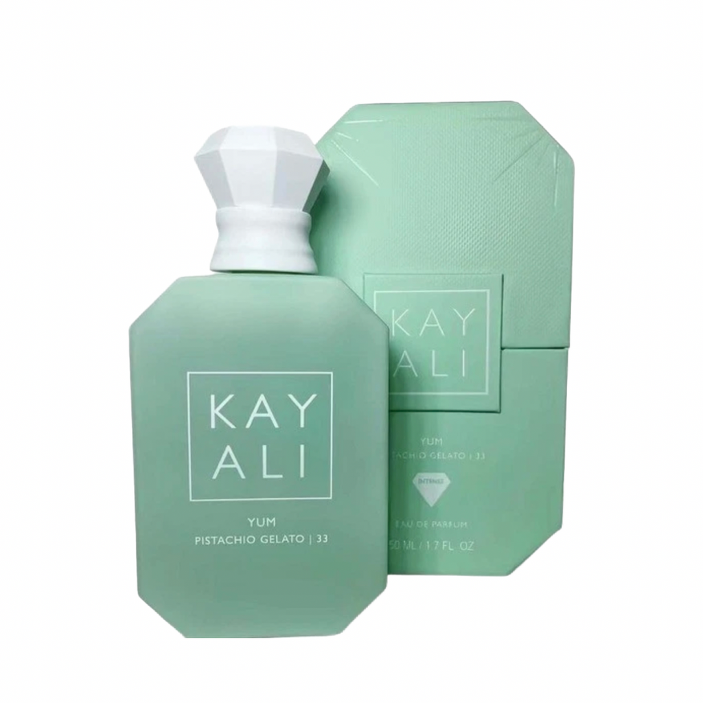 Kayali Yum Pistachio Gelato 33 | Eau de Parfum Intense Spray | Size: 3.4 FL OZ / 100ml