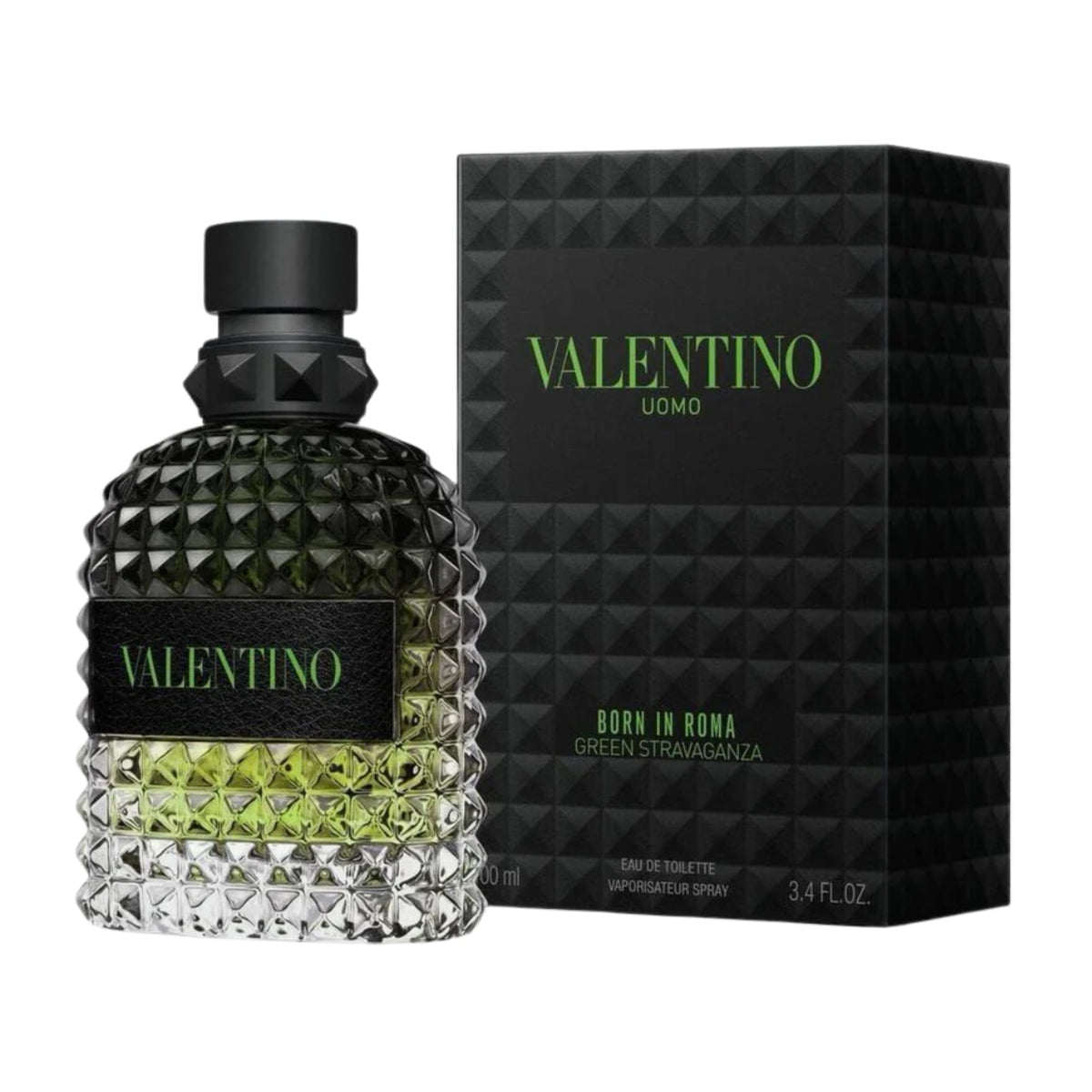 Valentino Uomo Born In Roma Green Stravaganza | Eau de Toilette Spray | Size: 3.4 FL OZ / 100ml