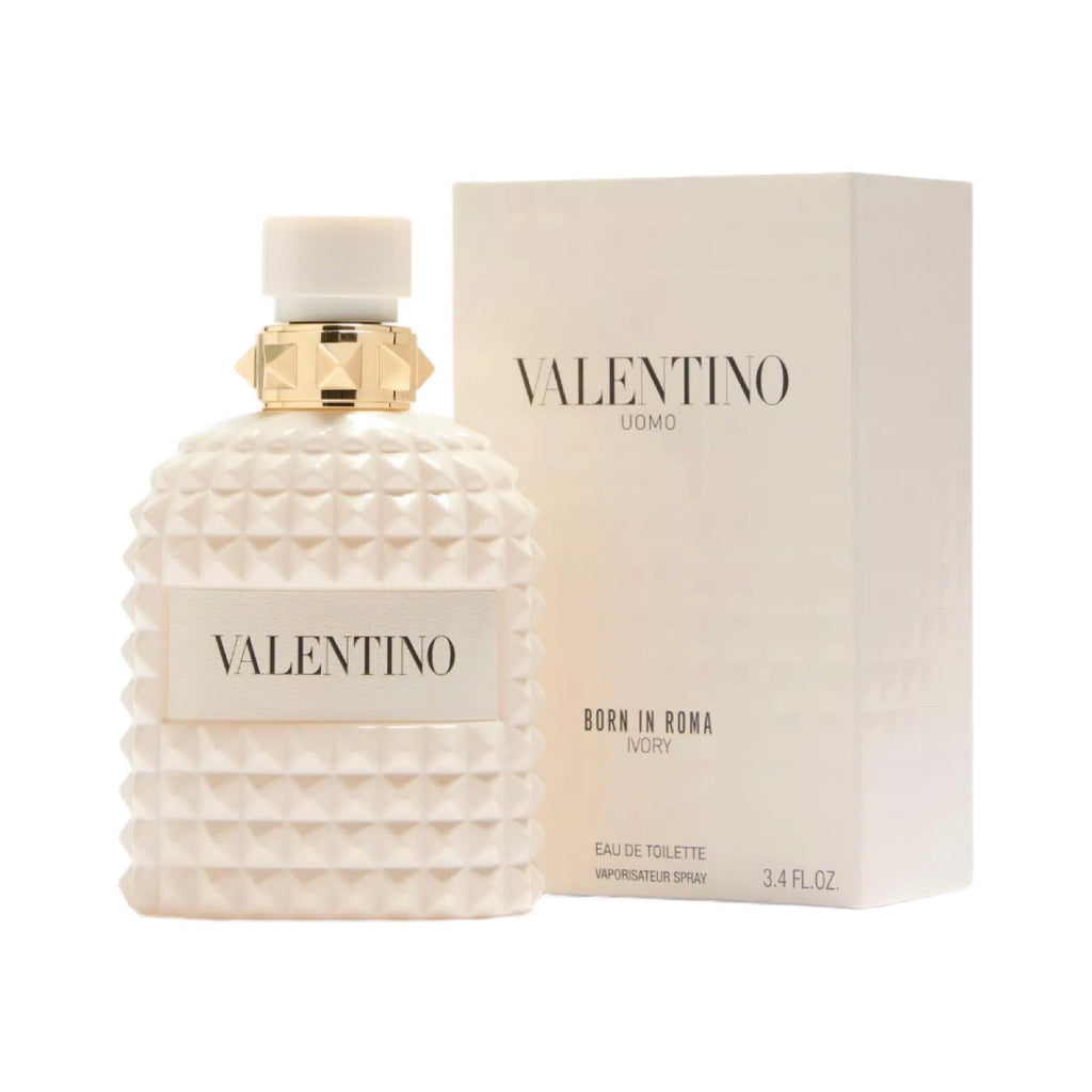 Valentino Uomo Born In Roma Ivory | Eau de Toilette Spray | Size: 3.4 FL OZ / 100ml