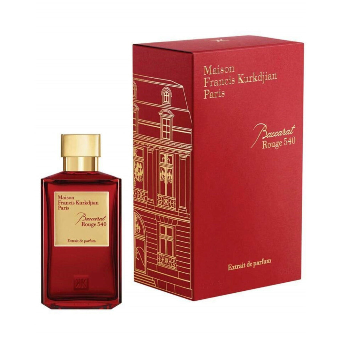 Maison Francis Kurkdjian Baccarat Rouge 540 Extrait | Extrait de Parfum Spray | Size: 6.8 FL OZ / 200ml