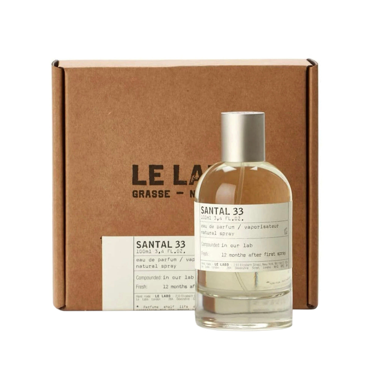 Le Labo Santal 33 | Eau de Parfum Spray | Size: 3.4 FL OZ / 100ml