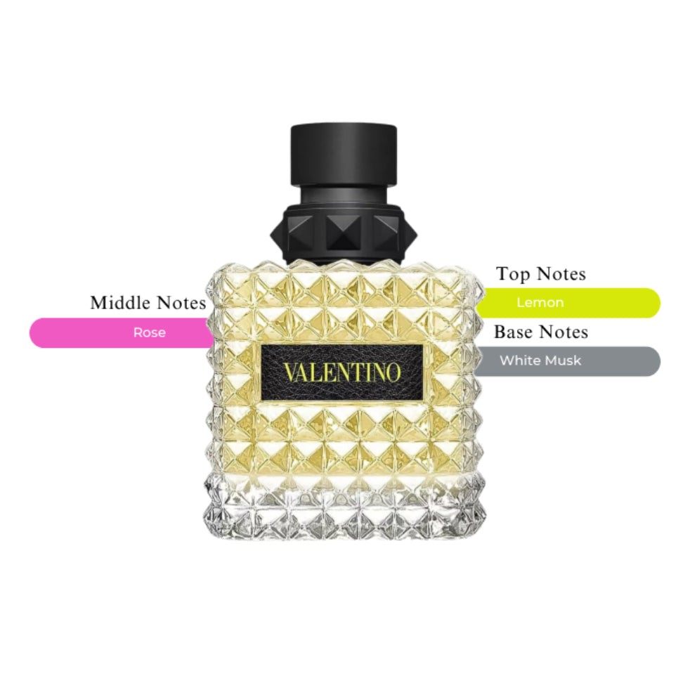 Valentino Donna Born In Roma Yellow Dream | Eau de Parfum Spray | Size: 3.4 FL OZ / 100ml