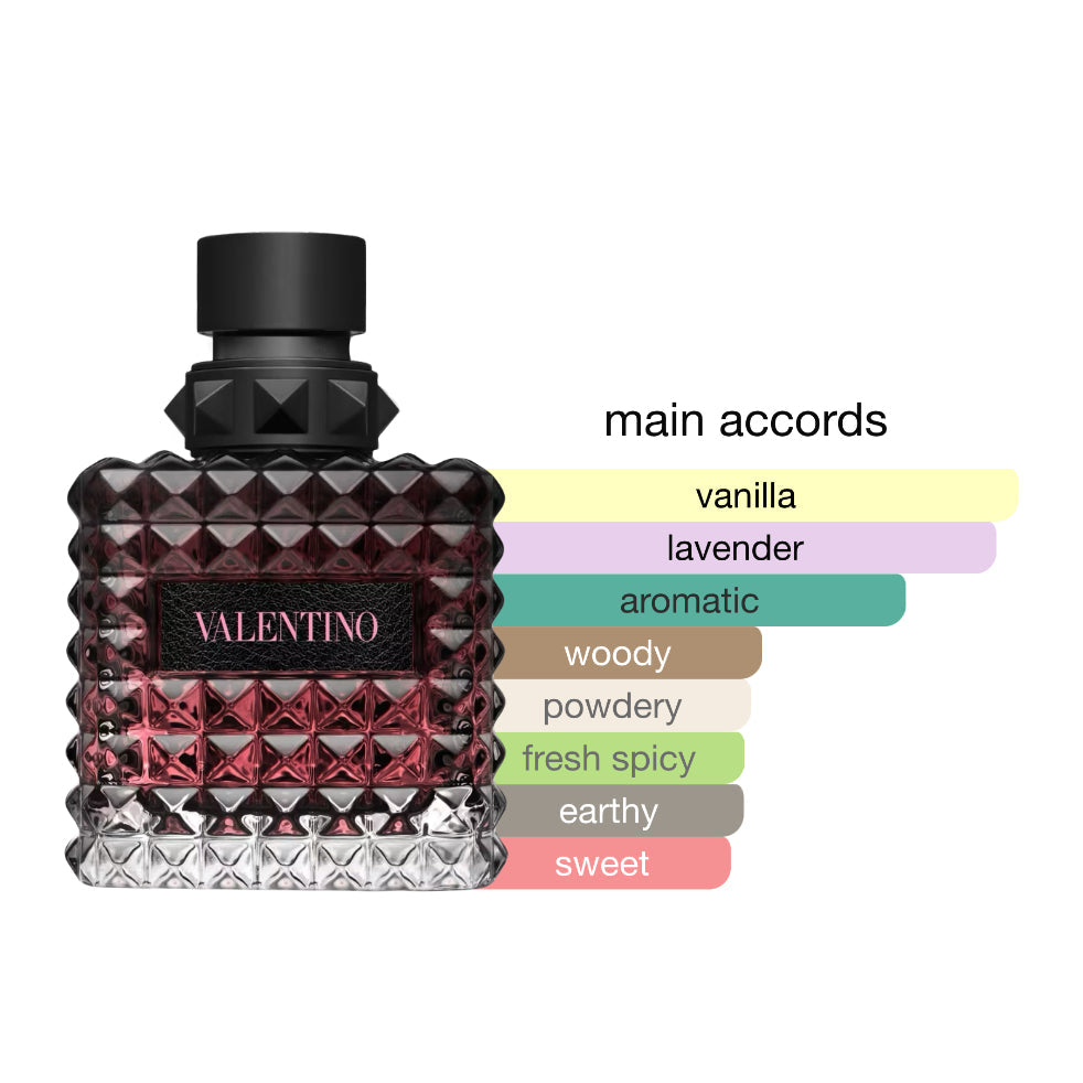 Valentino Donna Born In Roma Intense | Eau de Parfum Spray | Size: 3.4 FL OZ / 100ml