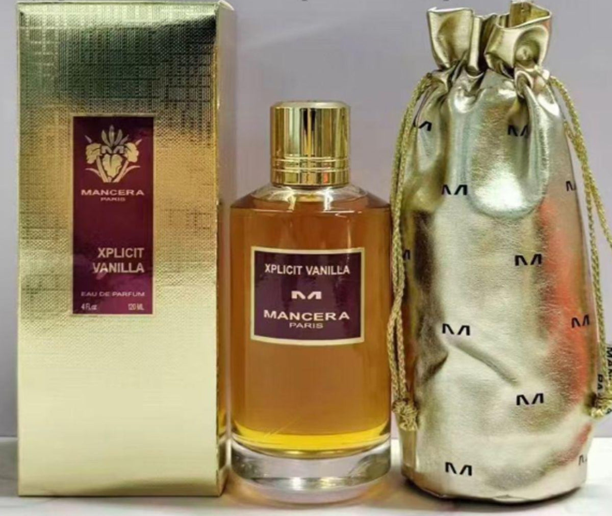Mancera Xplicit Vanilla | Eau de Parfum Spray | Size: 4.0 FL OZ / 120ml