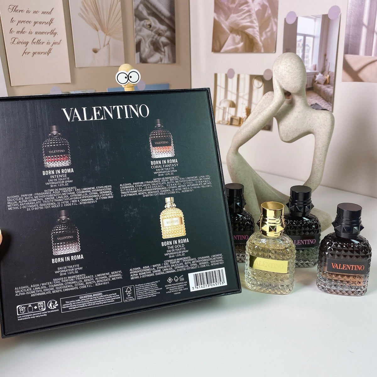 Valentino Uomo Fragrance Gift Set For Him