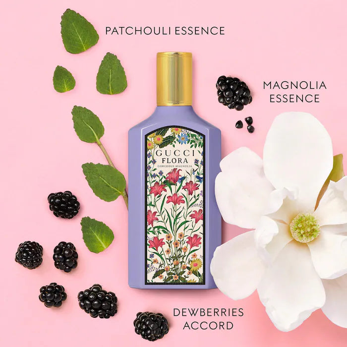 Flora Gorgeous Magnolia | Eau de Parfum Spray | Size: 3.4 FL OZ / 100ml