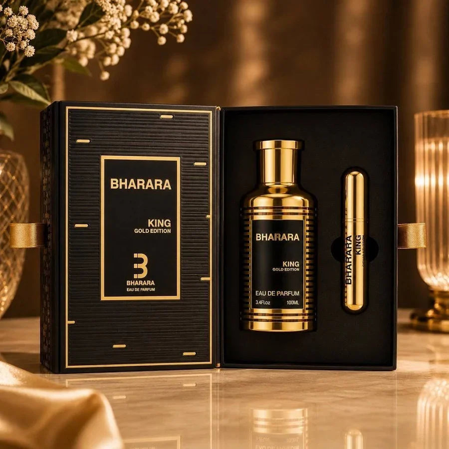 Bharara King Gold Edition | Eau de Parfum Spray | Size: 3.4 FL OZ / 100ml